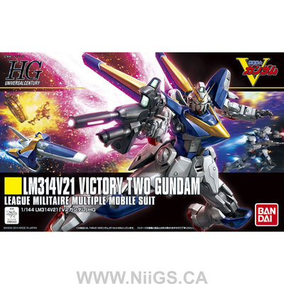 BANDAI Hobby HGUC 1/144 #169 Victory Two Gundam
