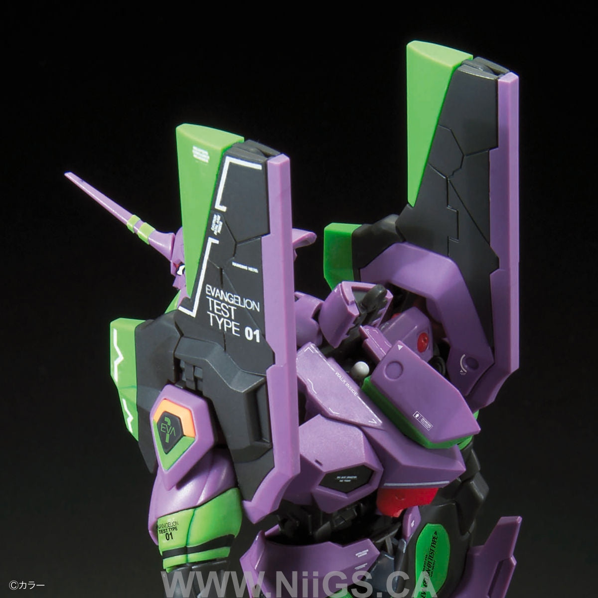 BANDAI Hobby RG MULTIPURPOSE HUMANOID DECISIVE WEAPON ARTIFICIAL HUMAN EVANGELION UNIT-01 DX TRANSPORT PLATFORM SET