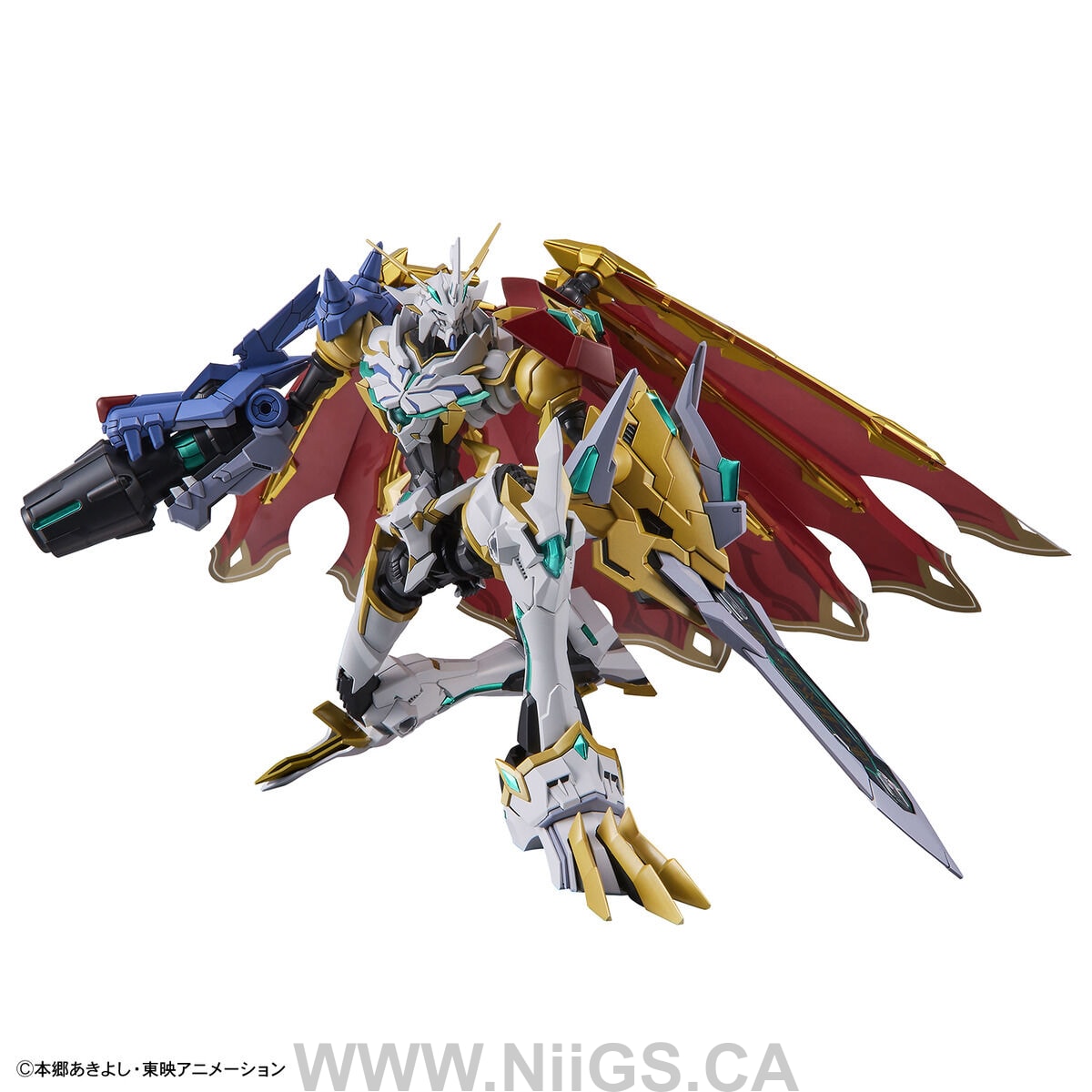 BANDAI Hobby Figure-rise Standard Amplified OMEGAMON X-ANTIBODY