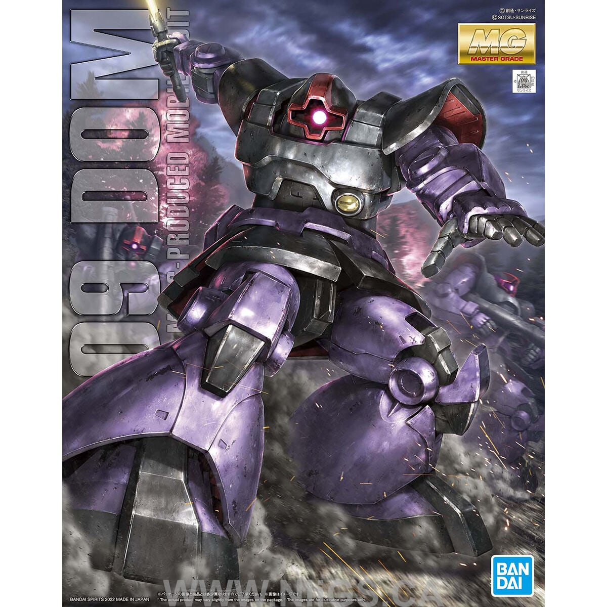 BANDAI HOBBY MG 1/100 DOM