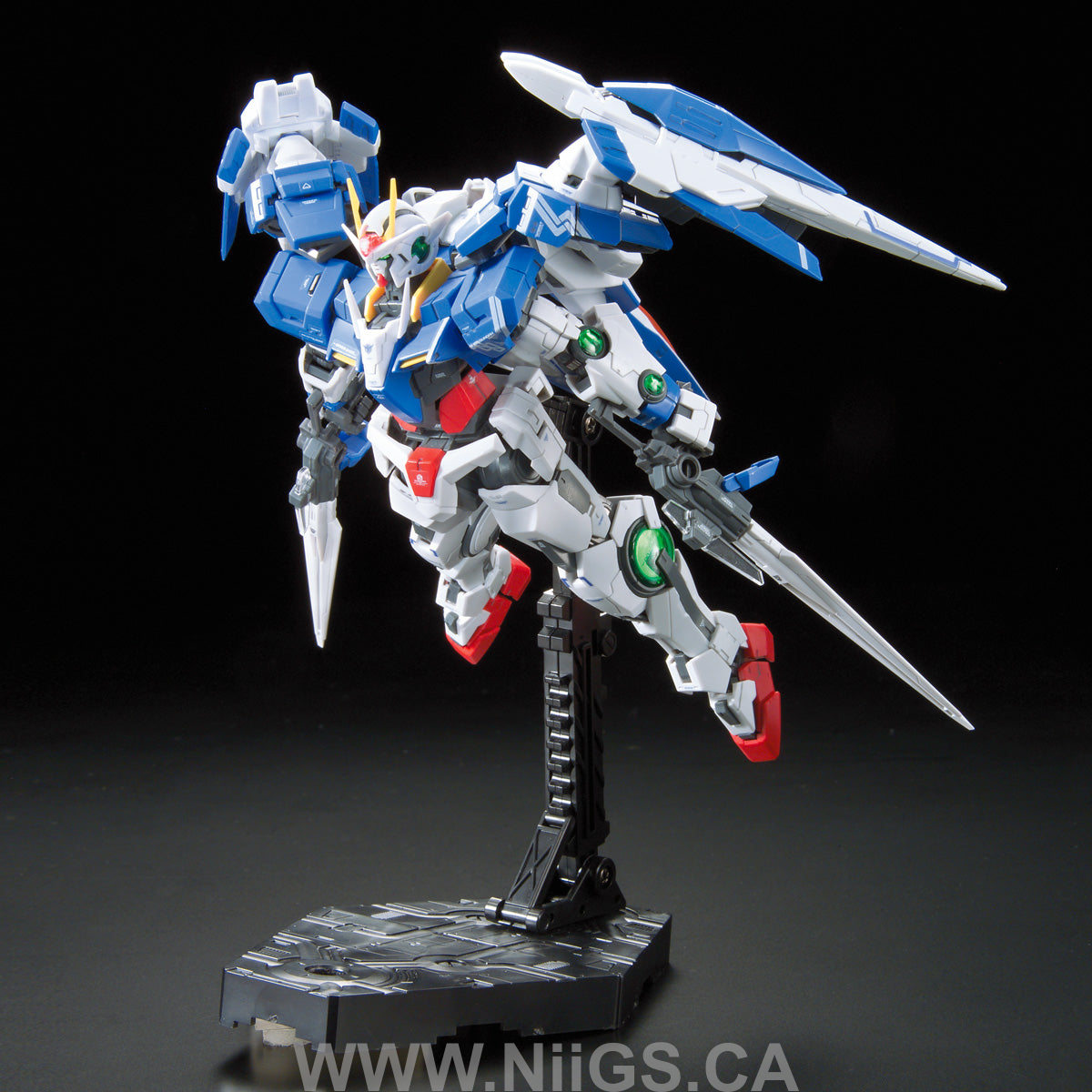 BANDAI Hobby RG 1/144 #18 GN-0000+GNR-010 OO Raiser