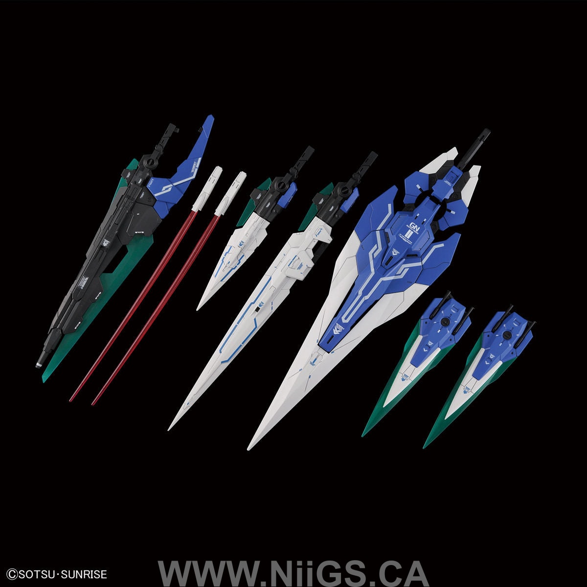 BANDAI Hobby PG 1/60 00 GUNDAM SEVEN SWORD/G