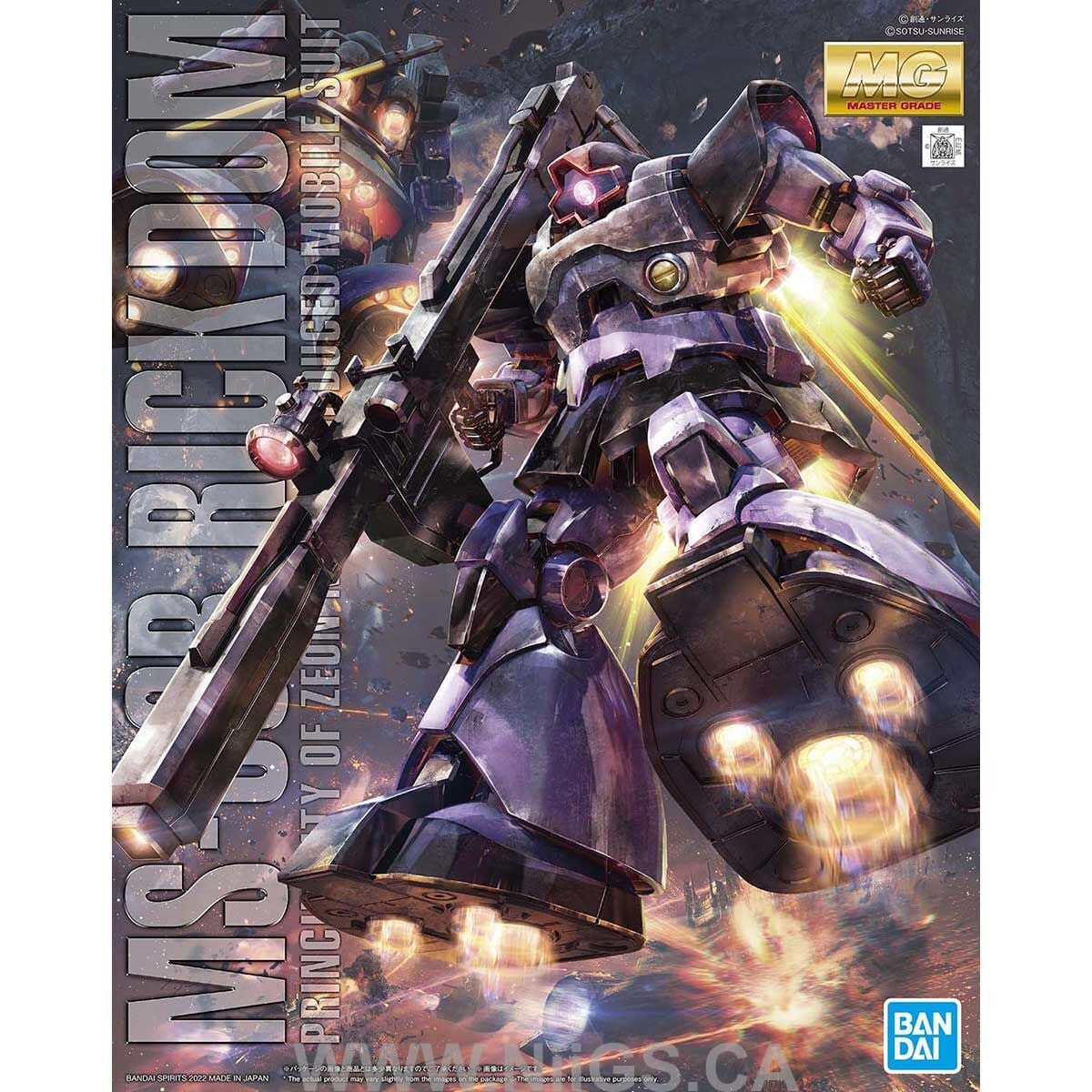 BANDAI Hobby MG 1/100 RICK DOM