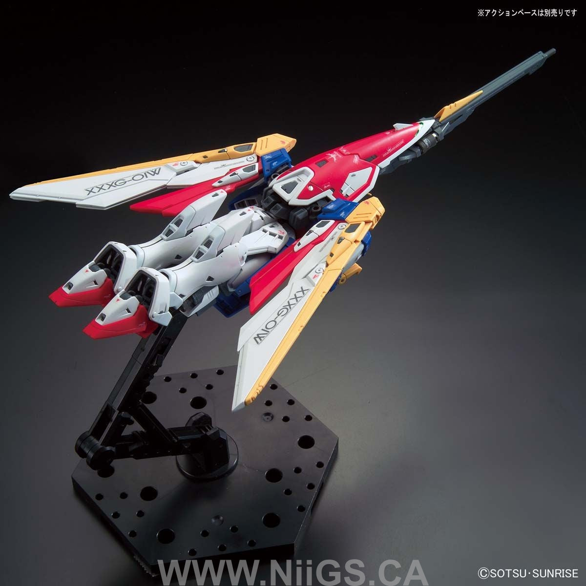 BANDAI Hobby RG 1/144 WING GUNDAM