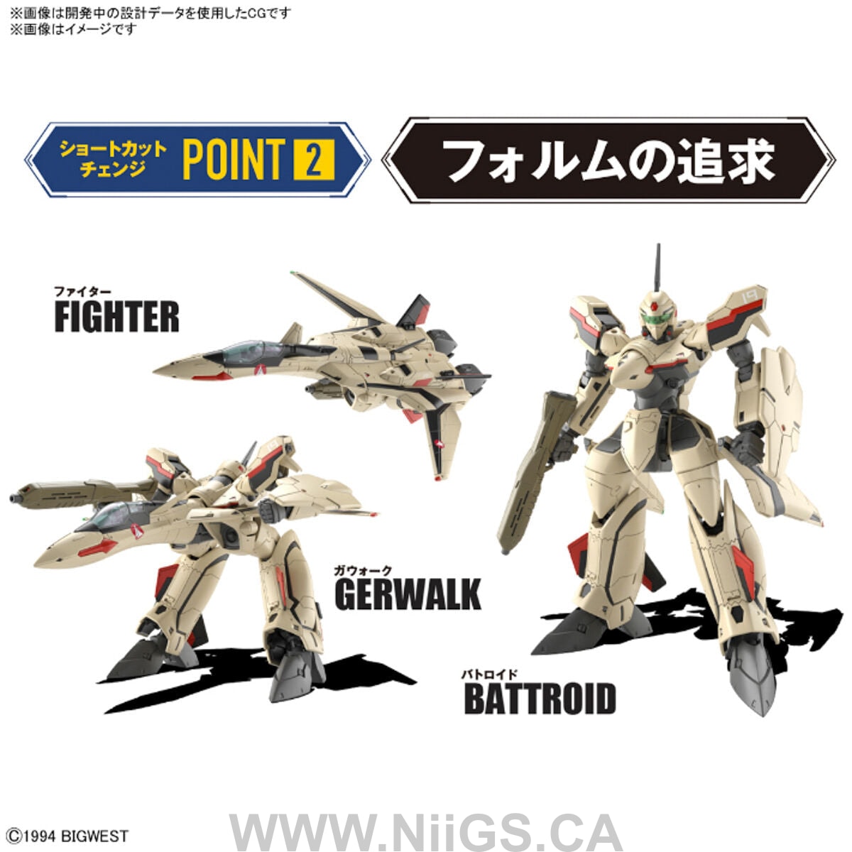BANDAI Hobby HG 1/100 YF-19