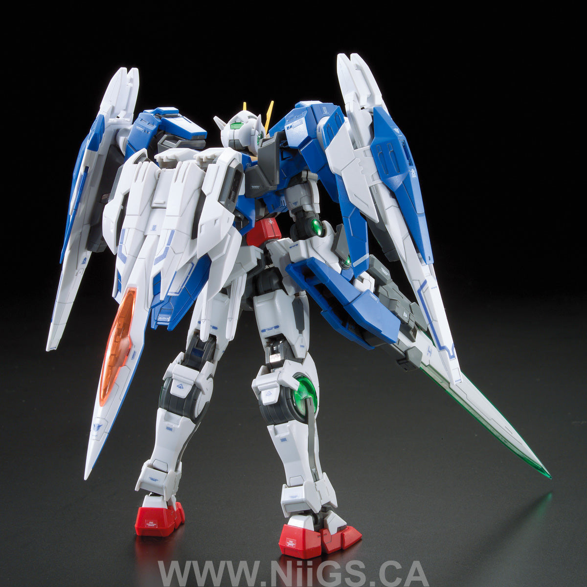 BANDAI Hobby RG 1/144 #18 GN-0000+GNR-010 OO Raiser