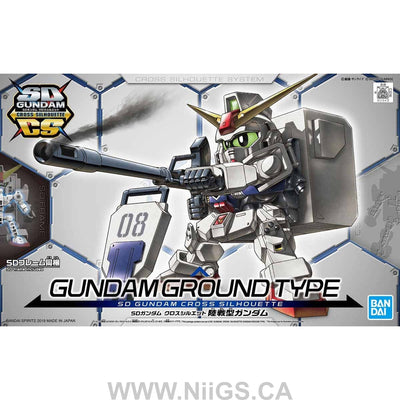 SDCS GUNDAM CROSS SILHOUETTE GUNDAM GROUND TYPE