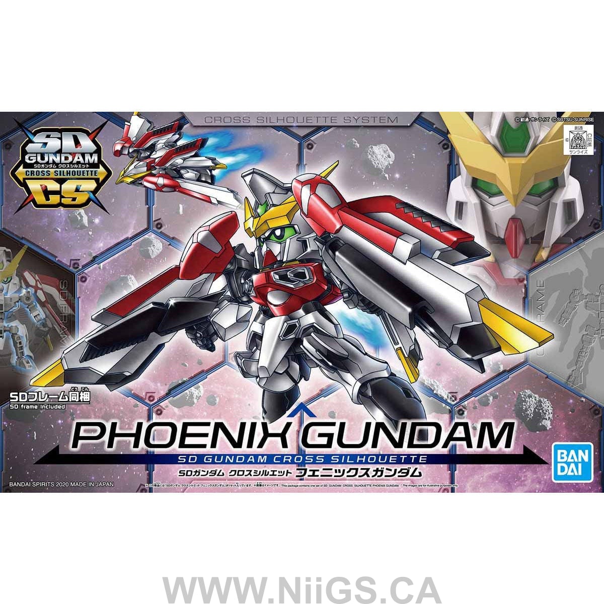 SDCS GUNDAM CROSS SILHOUETTE PHOENIX GUNDAM