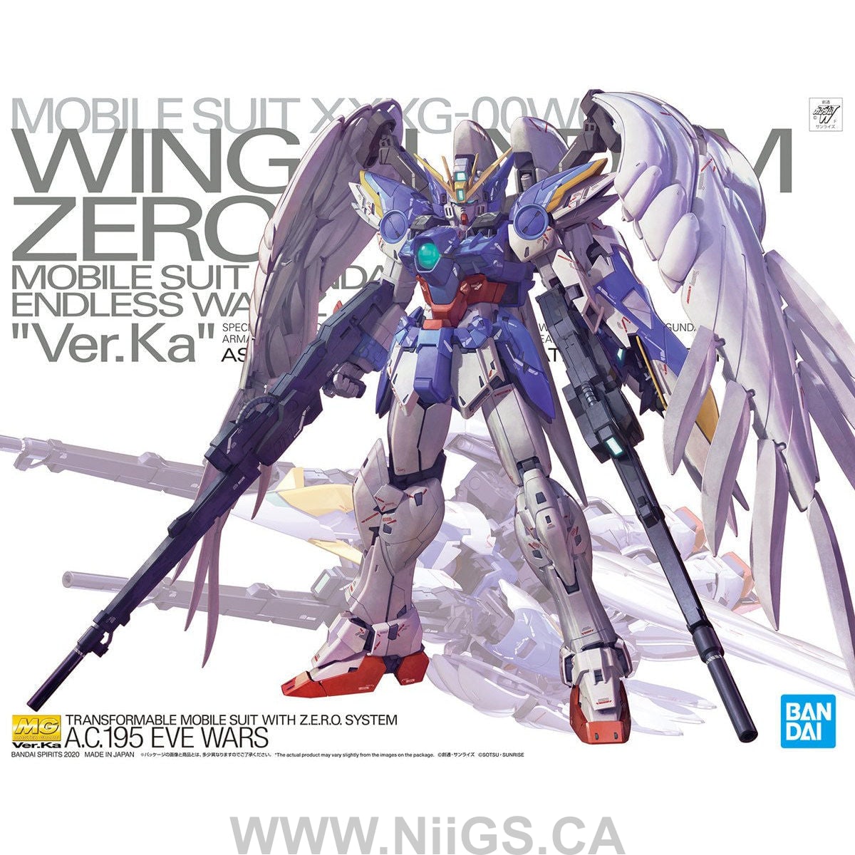 BANDAI Hobby MG 1/100 WING GUNDAM ZERO EW Ver.Ka