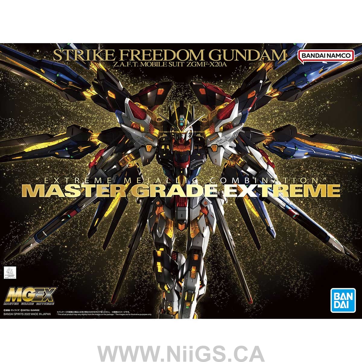 BANDAI HOBBY MGEX 1/100 STRIKE FREEDOM GUNDAM