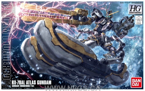 BANDAI Hobby HGTB 1/144 Atlas Gundam (Gundam Thunderbolt Ver)