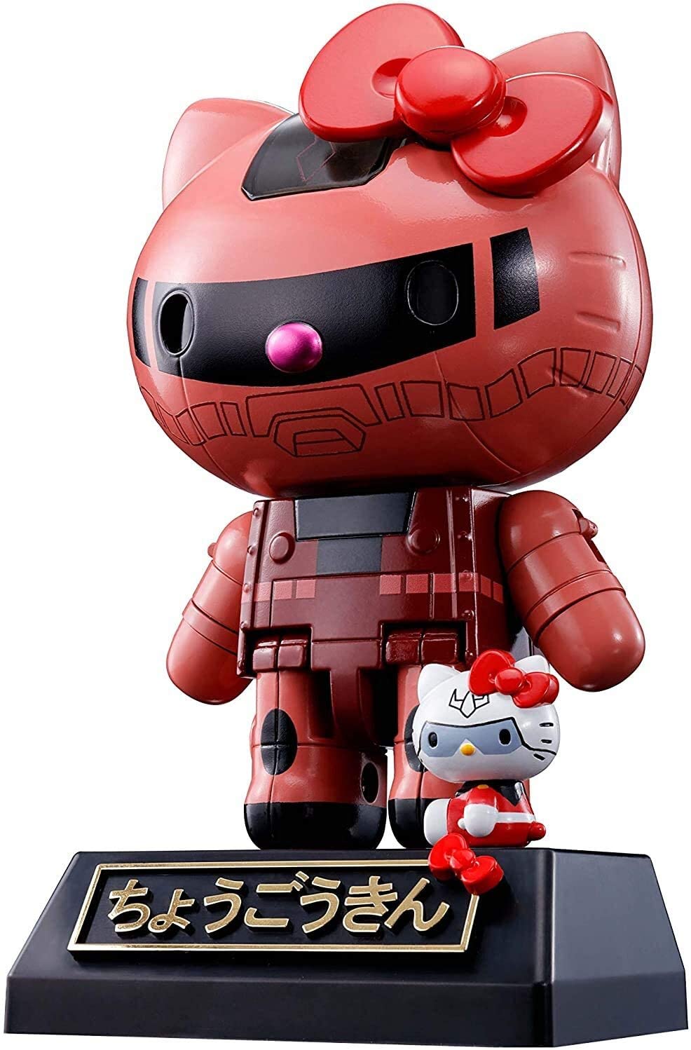Limited Bandai Chogokin HELLOKITTY RX78-2 & Char's Zaku set