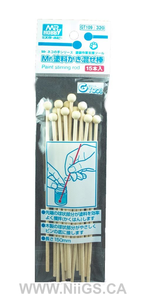 MR.PAINT STIRRING ROD 15 pcs