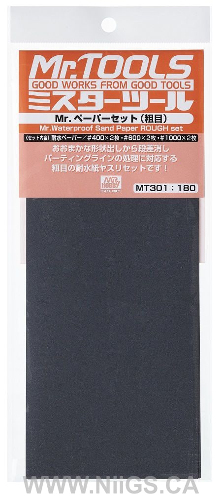 Mr. Waterproof Sandpaper