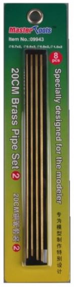 Master Tools 20cm Brass Pipe Sets