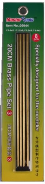 Master Tools 20cm Brass Pipe Sets