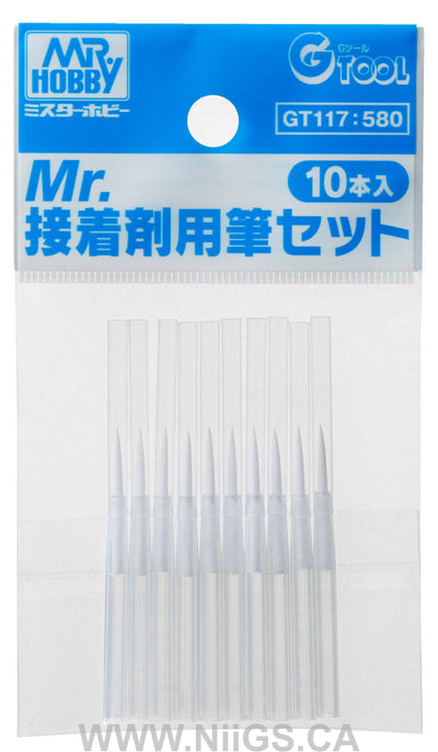 MR.CEMENT FINE BRUSH SET 10 pcs