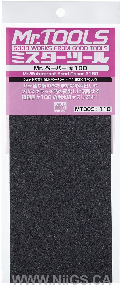 Mr. Waterproof Sandpaper
