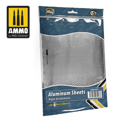 Ammo Mig Adhesive Aluminium Sheets (280x195 mm)