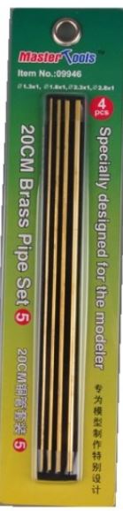 Master Tools 20cm Brass Pipe Sets
