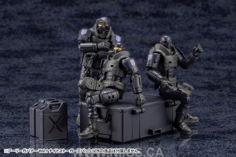 KOTOBUKIYA EARLY GOVERNOR Vol.1 NIGHT STALKERS PACK