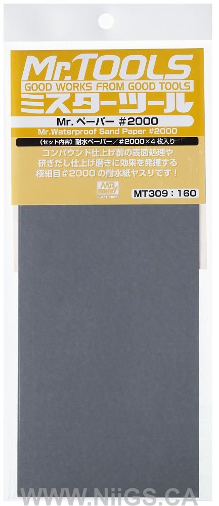 Mr. Waterproof Sandpaper
