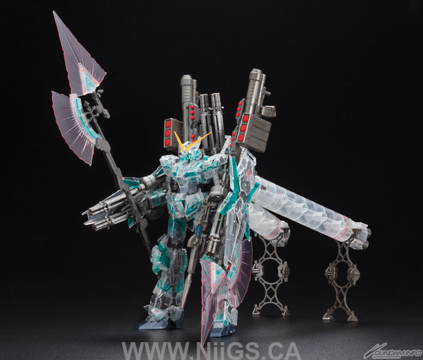 LIMITED MG 1/100 FULL ARMOR UNICORN GUNDAM MECHANICAL CLEAR VER.