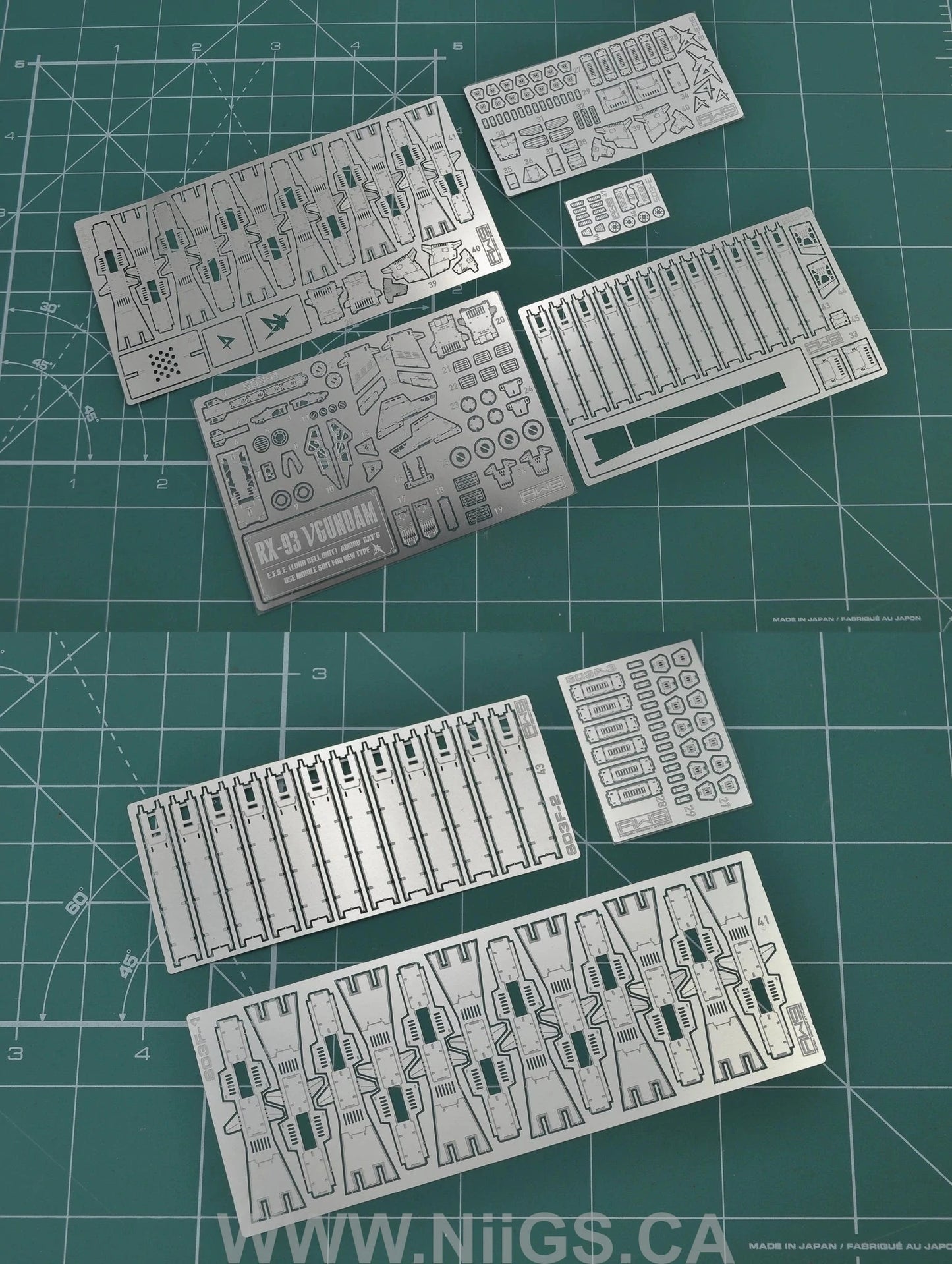 Madworks S03 Etching Parts for RG RX-93 Nu Gundam