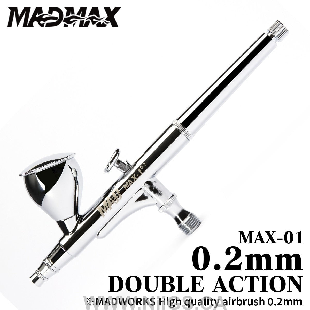 Madworks MADMAX-01 High Quality Airbrush 0.2mm