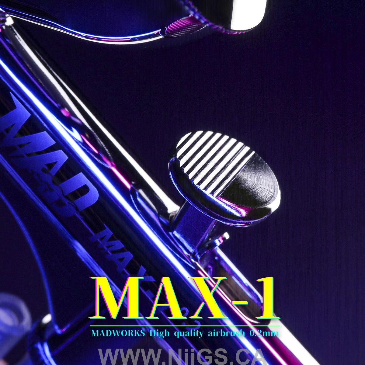 Madworks MADMAX-01 High Quality Airbrush 0.2mm