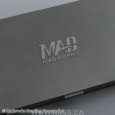Madworks SSB-02 Sanding Sponge Box Set (Phantom Black Edition)