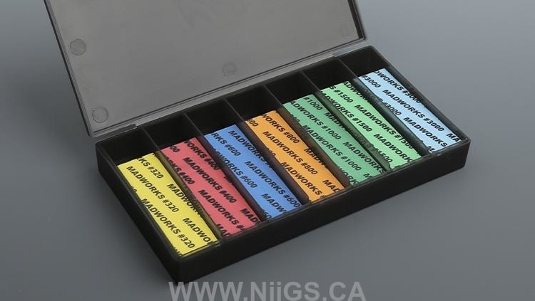 Madworks SSB-02 Sanding Sponge Box Set (Phantom Black Edition)