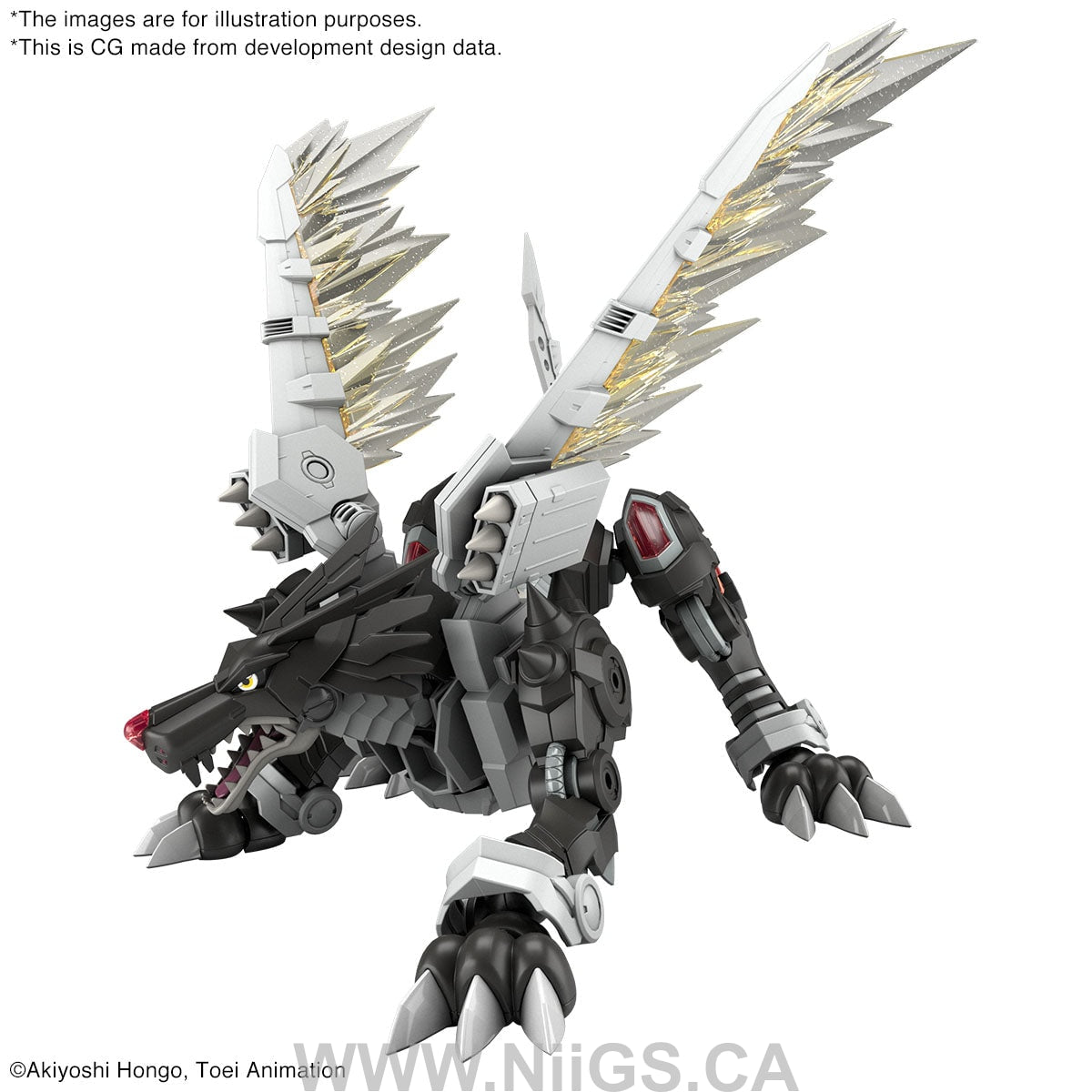 Figure-rise Standard Amplified METALGARURUMON (BLACK Ver.)