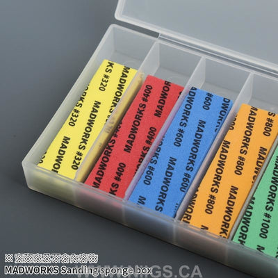Madworks SSB-01-CA Sanding Sponge Box Set (White)