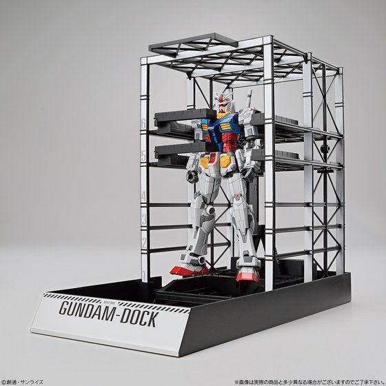LIMITED Gundam Factory 1/144 RX-78F00 Gundam & Gundam Dock