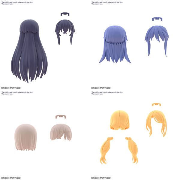 30MS OPTION HAIR STYLE PARTS Vol.8 ALL 4 TYPES