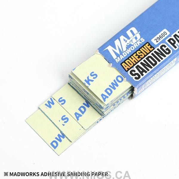Madworks Adhesive Sanding Paper 20PC