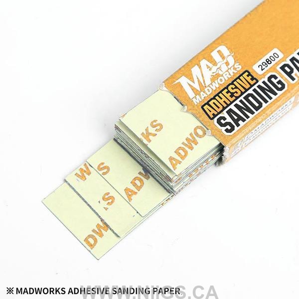 Madworks Adhesive Sanding Paper 20PC