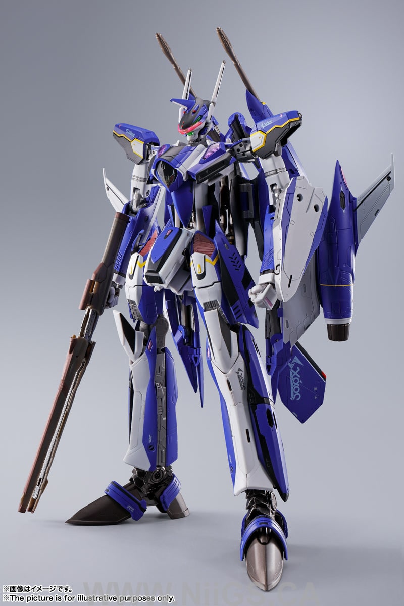 Bandai Spirits DX Chogokin YF-29Durandal Valkirie (Maximilian Jenius Use) Full Set Pack "Macross Δ Movie: Absolute Live!!!!!!"