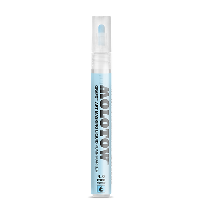 Molotow GRAFX Art Masking Liquid Pump Marker, 4mm