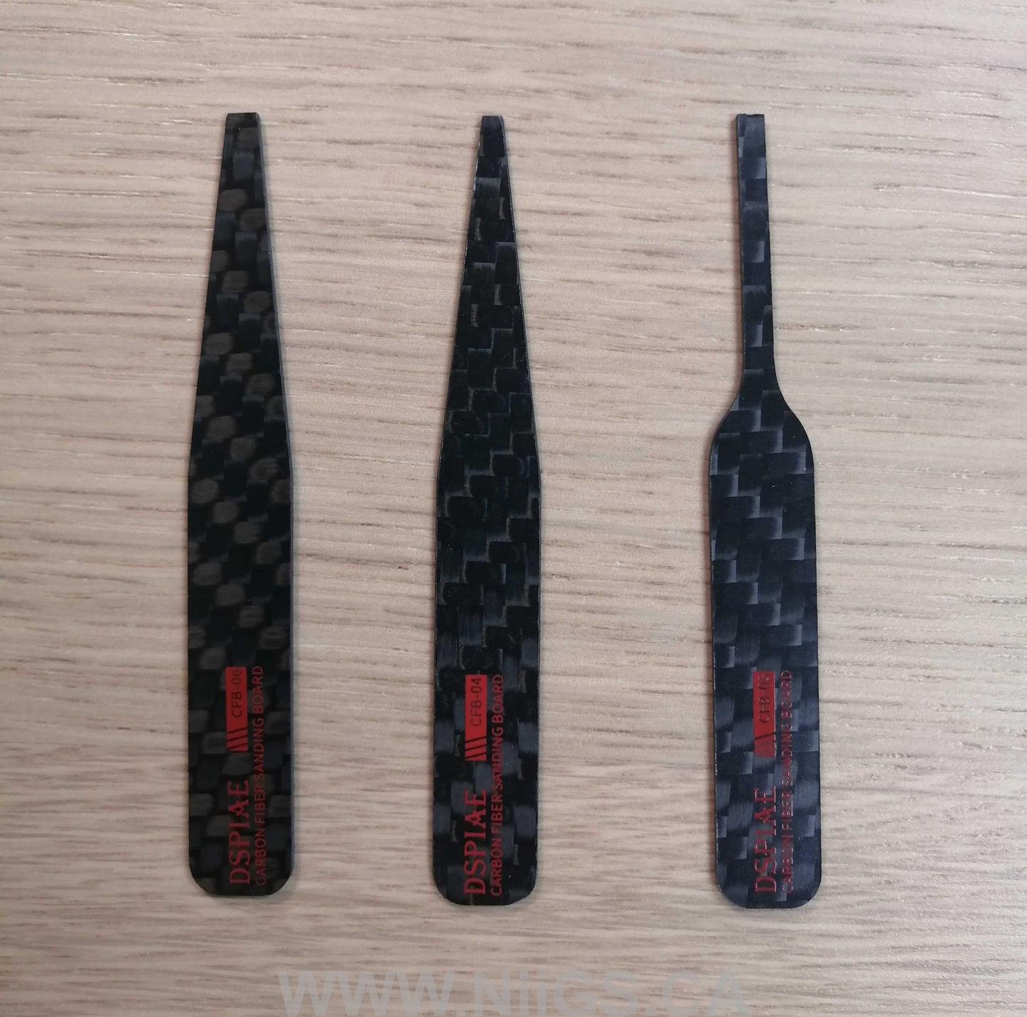 DSPIAE Lrregular Carbon Fiber Sanding Stick