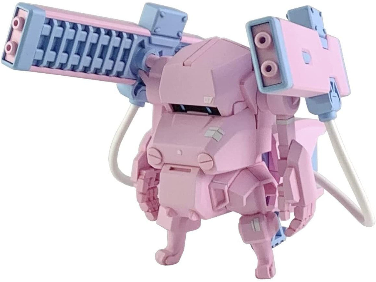 Cavico Choi-pla JGSDF 07-type tank Nachin + railgun set Cyclamen pink, Model kit