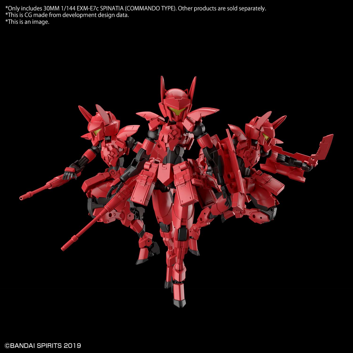 30MM 1/144 EXM-E7c SPINATIA (COMMANDO TYPE)