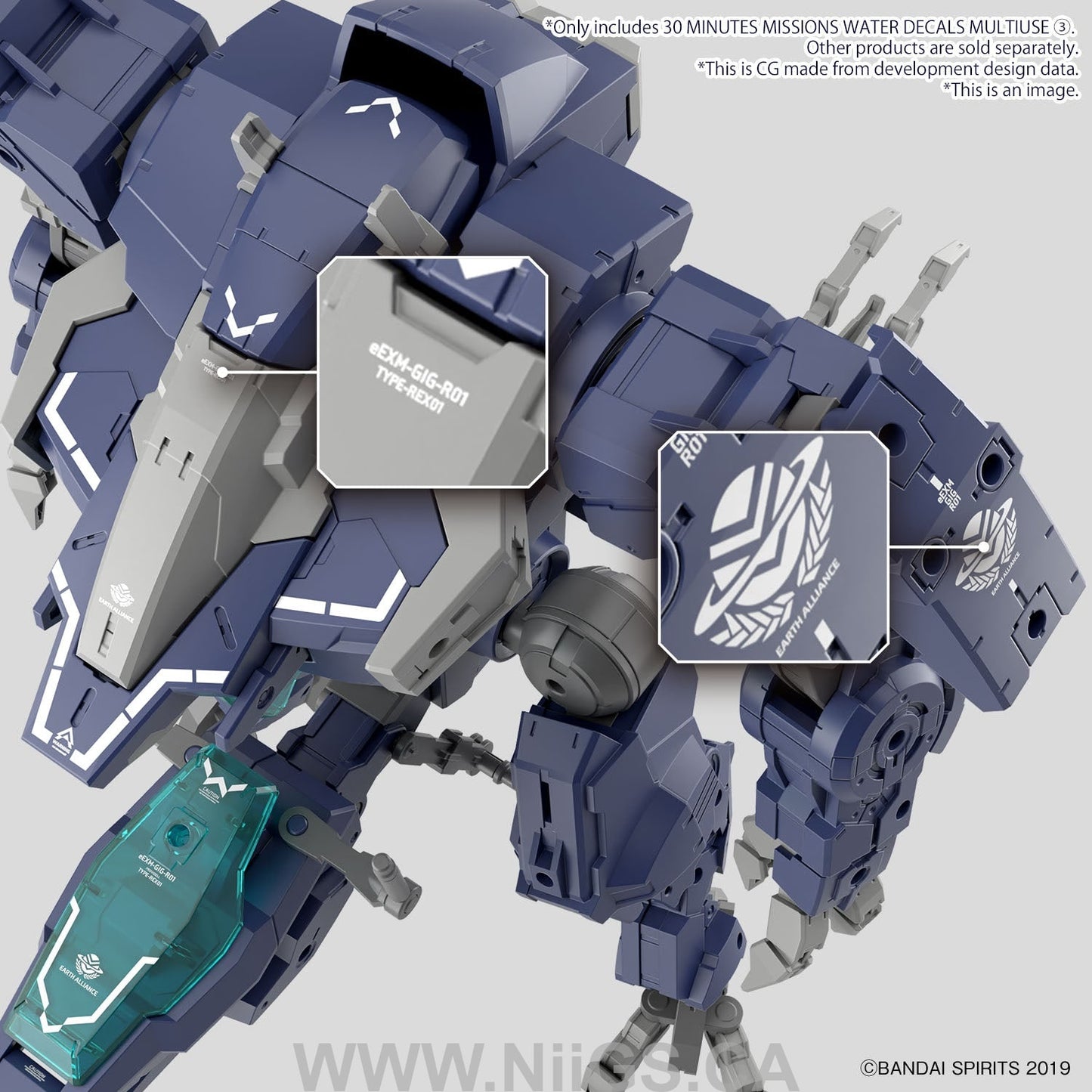 30 MINUTES MISSIONS WATER DECALS MULTIUSE ③
