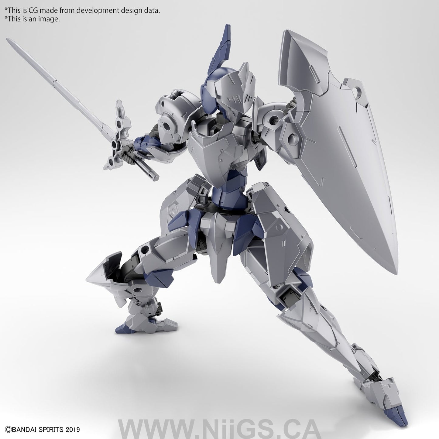 BANDAI Hobby 30MM 1/144 EXM-A9k SPINATIO (KNIGHT TYPE)