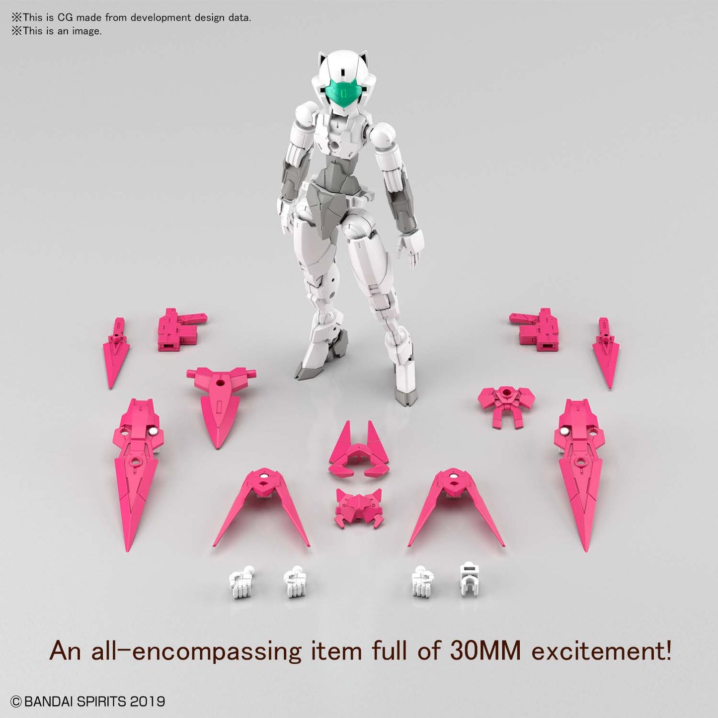 30MM 1/144 EXM-E7a SPINATIA (ASSASSIN TYPE)