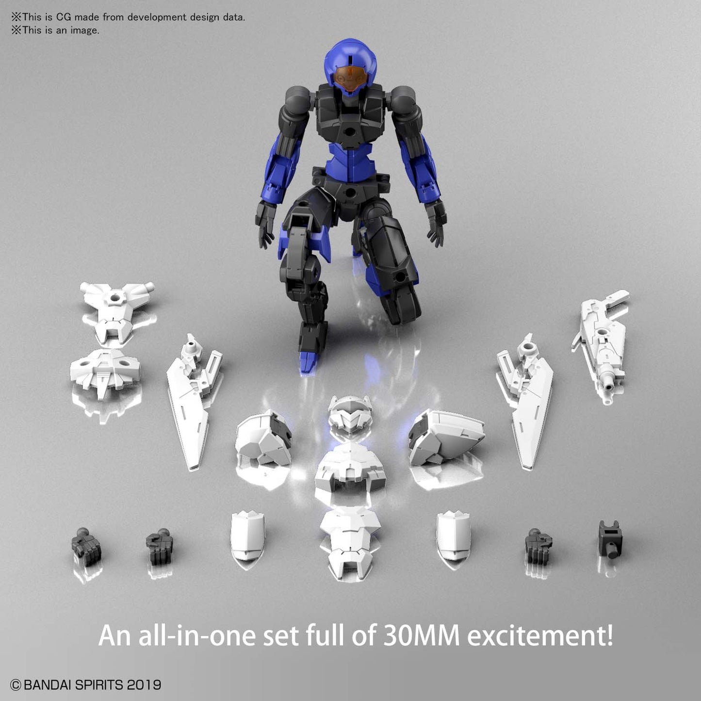 30MM 1/144 EXM-A9n SPINATIO (NINJA TYPE)