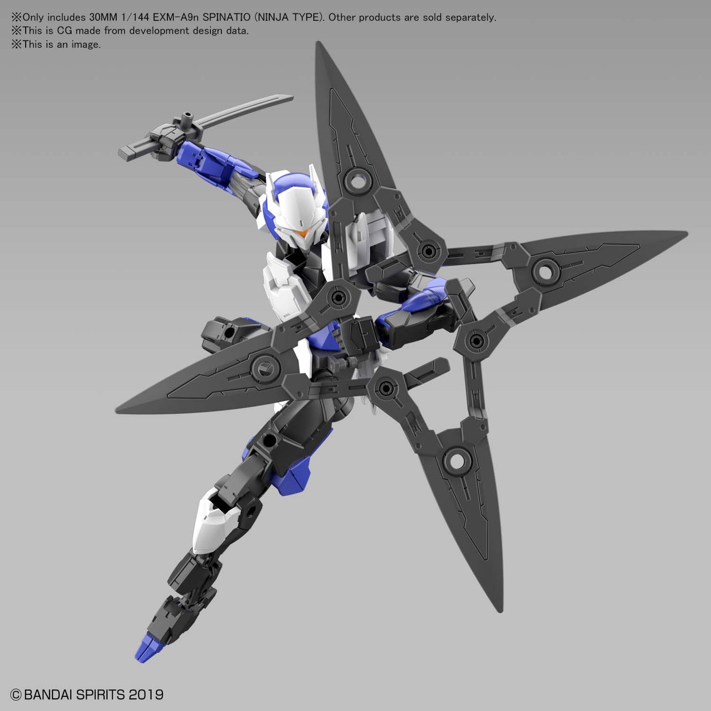 30MM 1/144 EXM-A9n SPINATIO (NINJA TYPE)