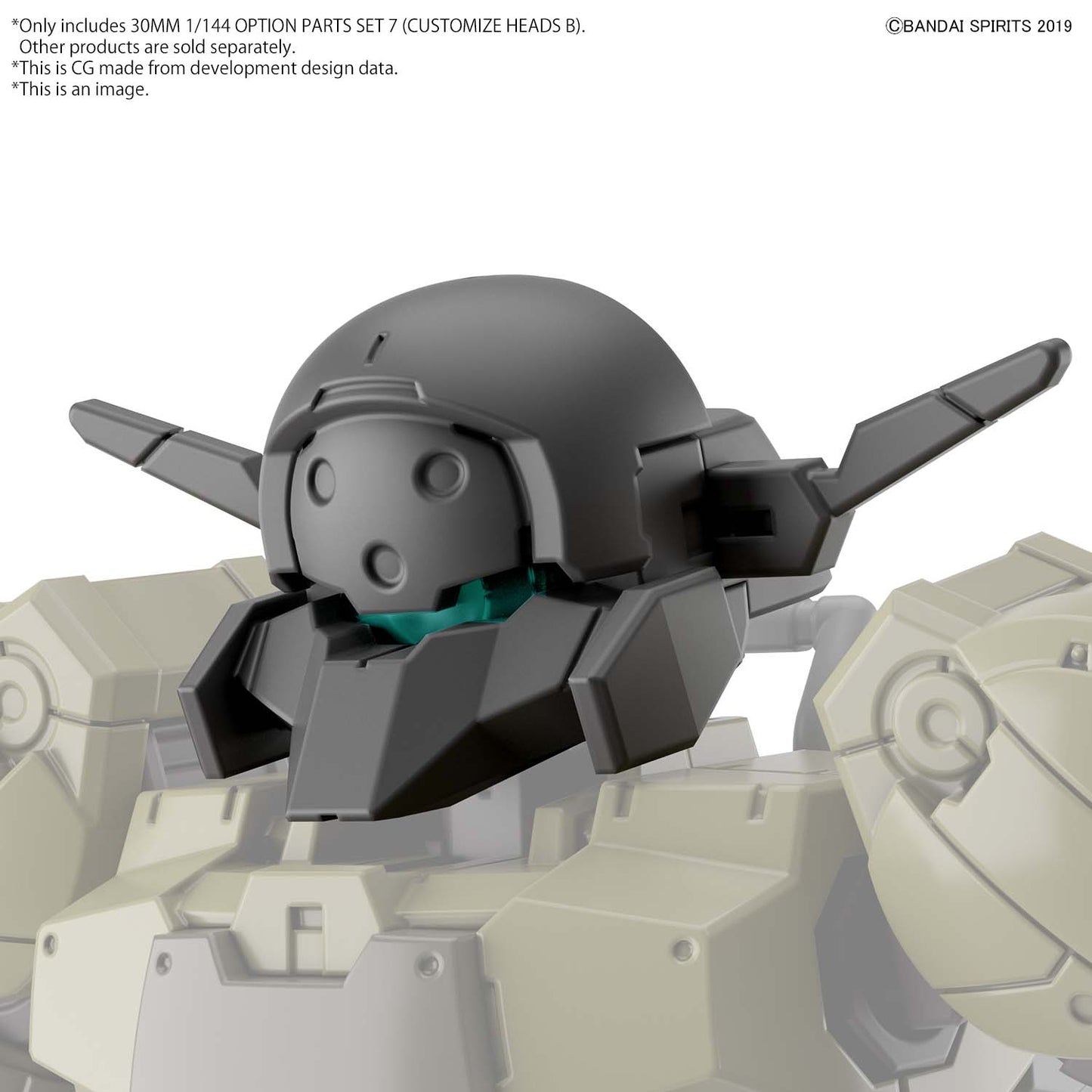 30MM 1/144 OPTION PARTS SET 7 (CUSTOMIZE HEADS B)
