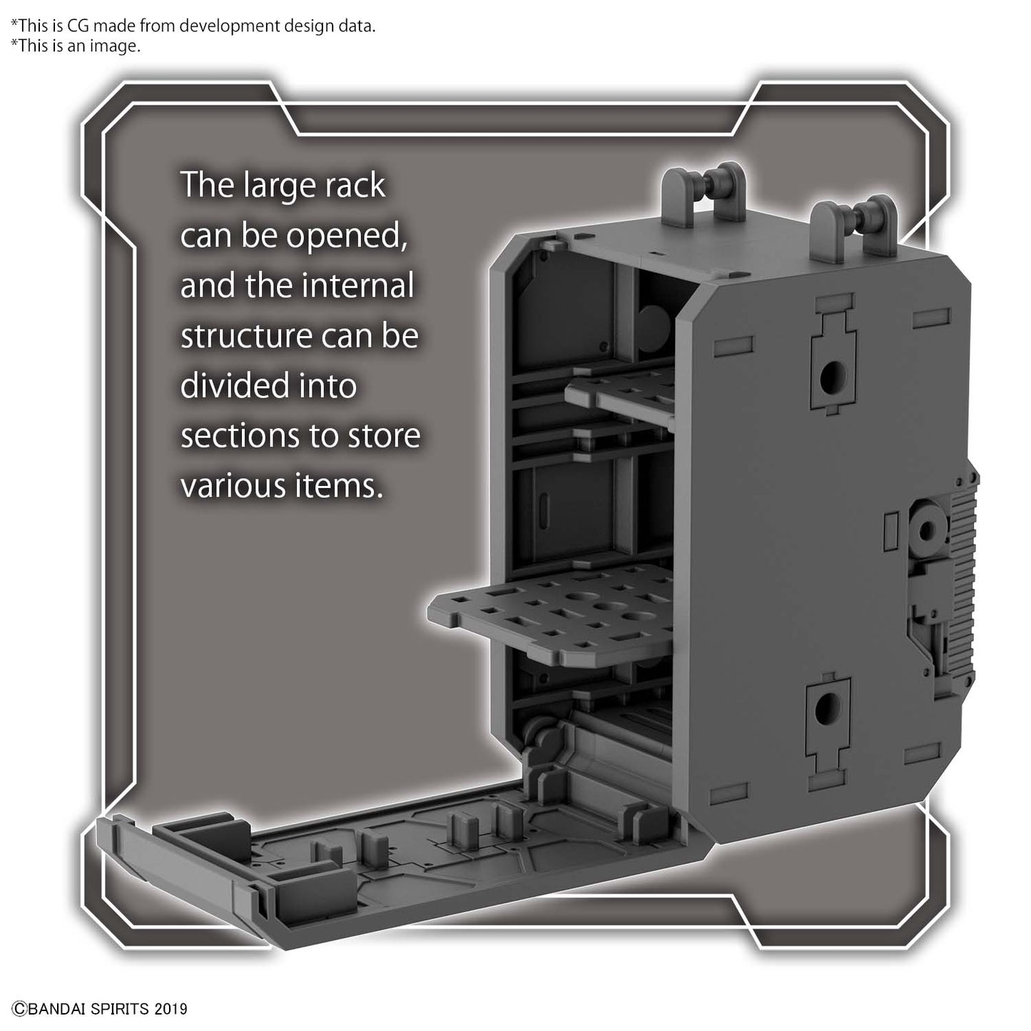 30MM 1/144 OPTION PARTS SET 8 (MULTI BACKPACK)